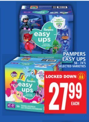 Food Basics Pampers easy ups offer
