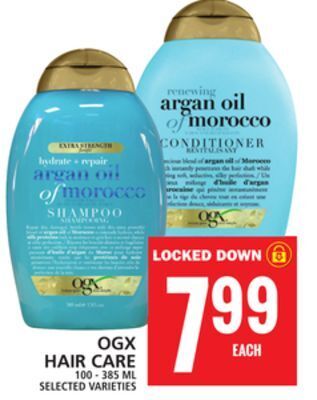Food Basics Ogx hair care offer