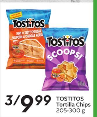 Sobeys Tortilla chips offer