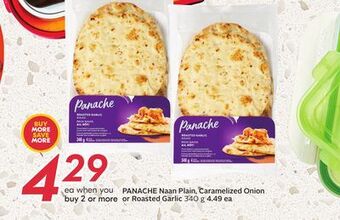 Sobeys Naan, caramelized offer