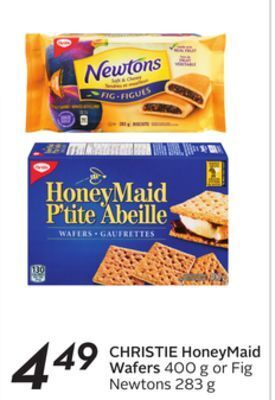 Sobeys Christie honeymaid wafers offer