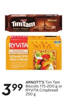 Sobeys Arnott's tim tam biscuits offer
