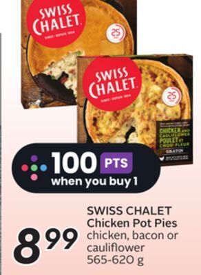 Sobeys Chicken pot pies offer