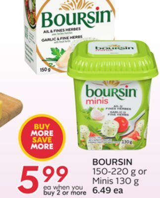 Sobeys Boursin offer