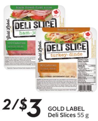Sobeys Deli slices offer