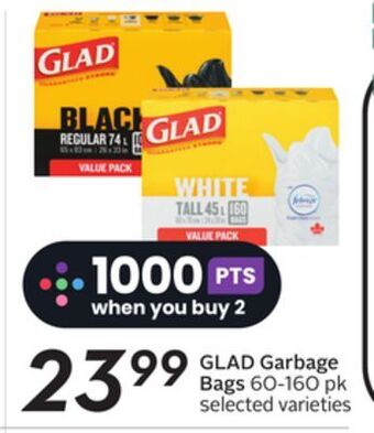 Sobeys Garbage bags offer