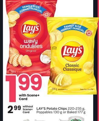 Sobeys Potato chips offer