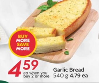 Sobeys Garlic bread offer