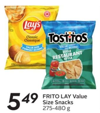 Sobeys Value size snacks offer