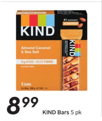 Sobeys Bars offer