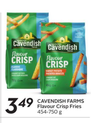 Sobeys Flavour crisp fries offer