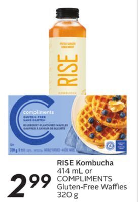 Sobeys Rise kombucha offer