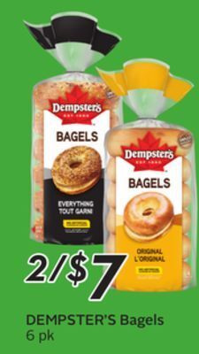 Sobeys Bagels offer