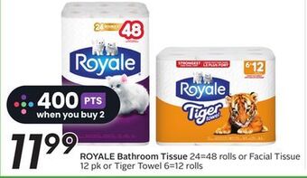 Sobeys Bathroom tissue offer