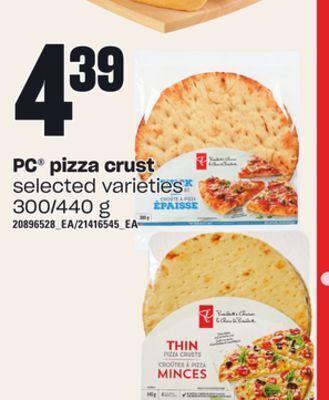 Independent Grocer Pc pizza crust, 300/440 g offer