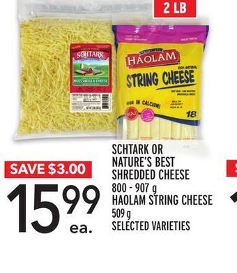 Metro Schtark or nature's best shredded cheese offer
