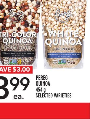 Metro Pereg quinoa offer