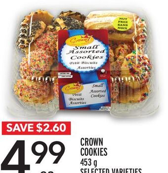 Metro Crown cookies offer