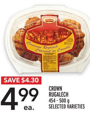 Metro Crown rugalech offer