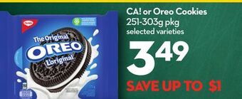 Longo's Christie ca! or oreo cookies offer