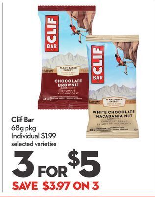 Longo's Clif bar offer