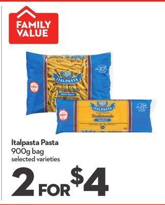 Longo's Italpasta pasta offer