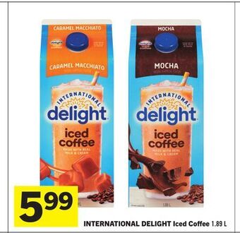 Foodland International delight iced coffee 1.89 l offer