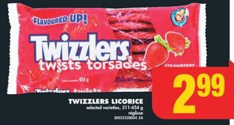 No Frills Twizzlers licorice, 311-454 g offer