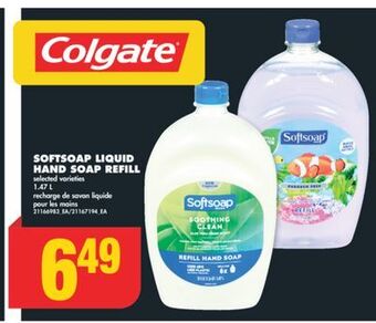 No Frills Softsoap liquid hand soap refill, 1.47 l offer
