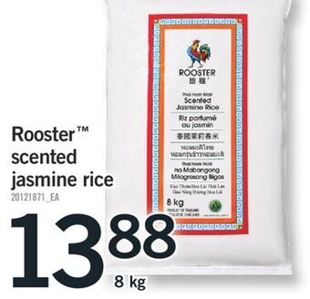 Fortinos Rooster scented jasmine rice, 8 kg offer