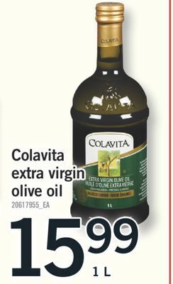 Fortinos Colavita extra virgin olive oil, 1 l offer