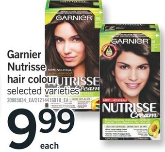 Fortinos Garnier nutrisse hair colour offer