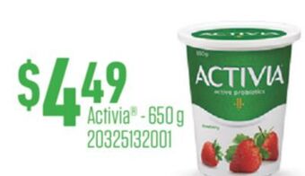Fortinos Activia , 650 g offer