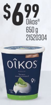 Fortinos Oikos , 650 g offer