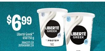 Loblaws Liberté greek , 650/750 g offer