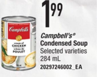 Loblaws Campbell's condensed soup, 284 ml offer