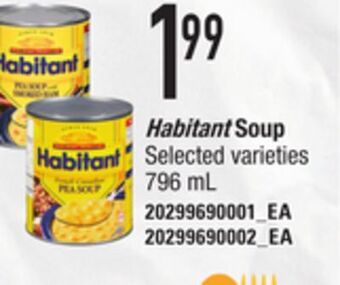 Loblaws Habitant soup, 796 ml offer