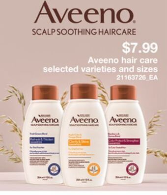Loblaws Aveeno hair care offer