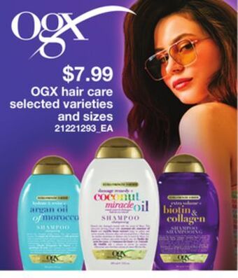 Loblaws Ogx hair care offer