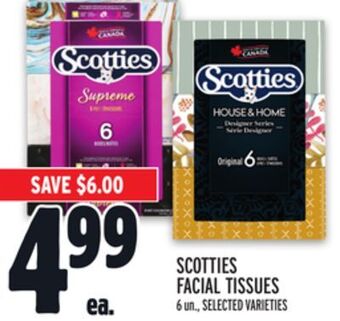 Metro Scotties facial tissues offer