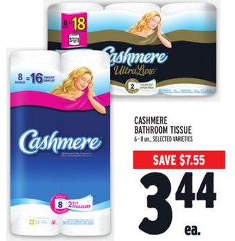 Metro Cashmere bathroom tissue offer