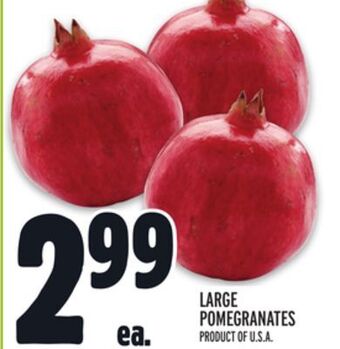Metro Large pomegranates offer