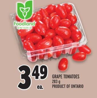 Metro Grape tomatoes offer