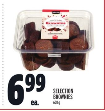 Metro Selection brownies offer