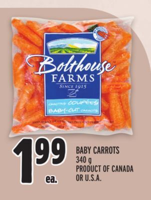 Metro Baby carrots offer
