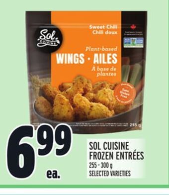 Metro Sol cuisine frozen entrées offer