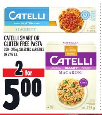 Metro Catelli smart or gluten free pasta offer