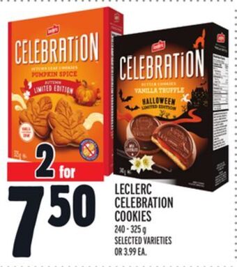 Metro Leclerc celebration cookies offer