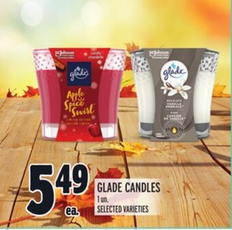 Metro Glade candles offer