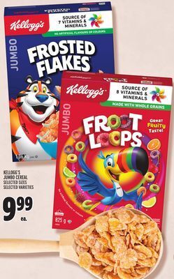 Metro Kellogg's jumbo cereal offer